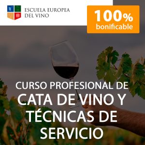 Curso profesional de Cata de vino y Técnicas de servicio